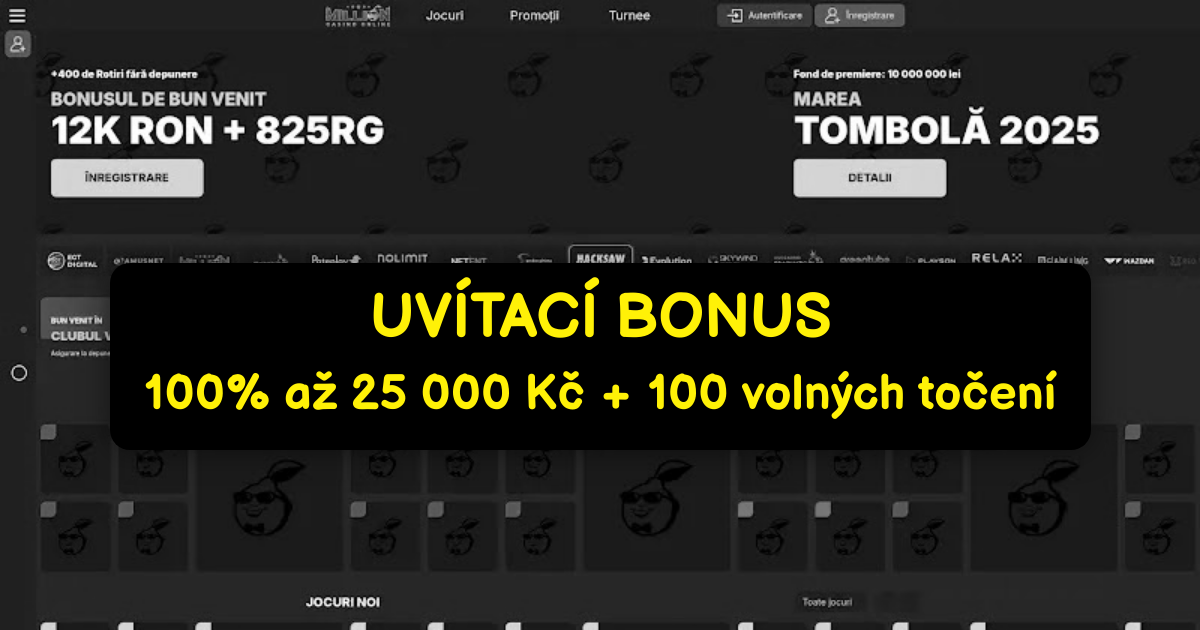 Million Casino Česká Republika