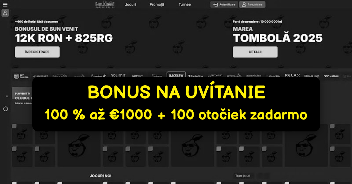 Million Casino Slovensko